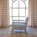 Square Chair in Marmar Marigold and Natesh Sand - 30984398110766