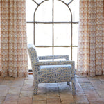 Square Chair in Marmar Marigold and Natesh Sand - 30984398045230