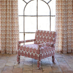 Square Chair in Lanka Berry and Aleppo Berry - 30984398176302
