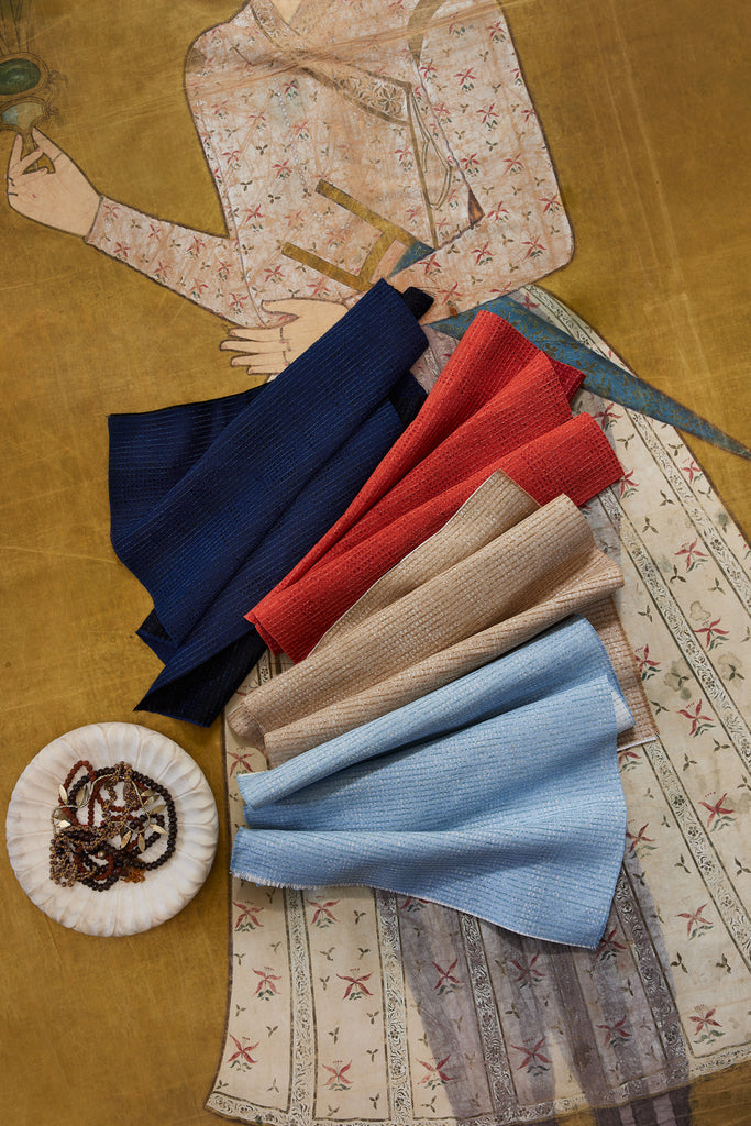 Bijal Light Indigo Performance Fabric Main