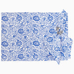 A Tavasya Azure Napkins (Set of 4) printed with a floral pattern, from the brand John Robshaw. - 30405268406318