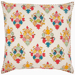 A vibrant floral Mira Euro pillow design by John Robshaw. - 30403663265838