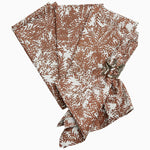 A set of 4 John Robshaw Atika Copper Napkins, hand printed with a floral pattern. - 29333257715758