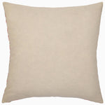 A Kavya Blush Decorative Pillow by John Robshaw with a pink trim. - 29981164863534