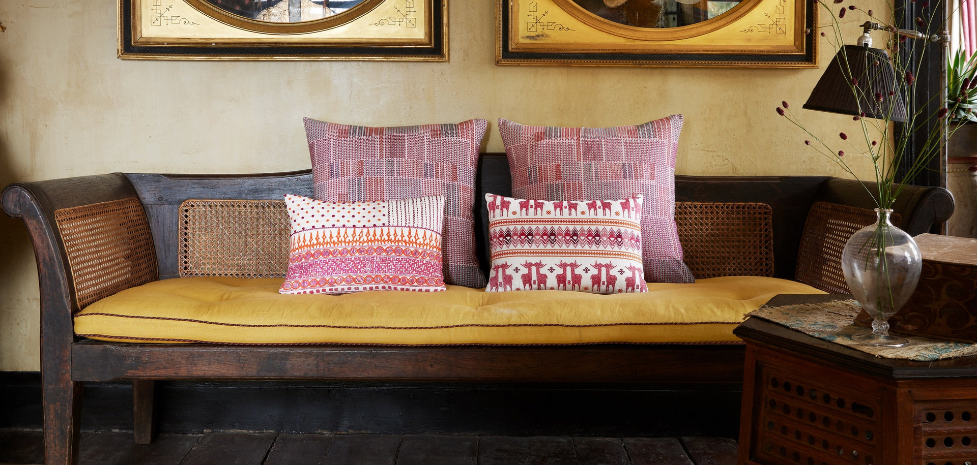 New Embroidered Pillows