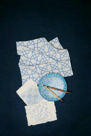 Citadel Light Indigo Fabric