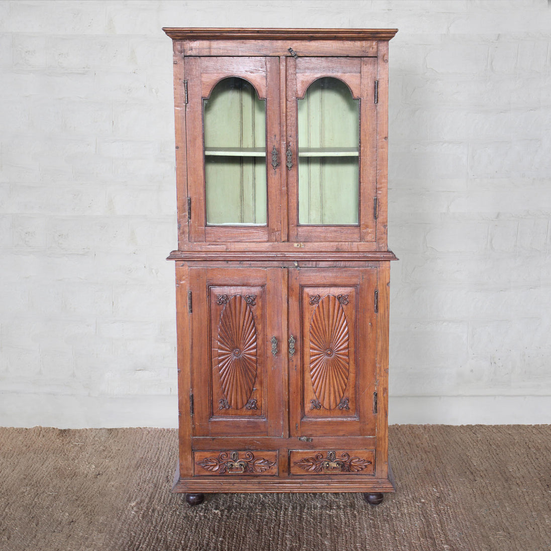 Sunehri Teak Cabinet