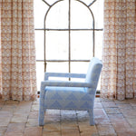 Square Chair in Farzu Light Azure - 30984395096110