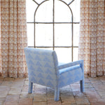 Square Chair in Farzu Light Azure - 30984395030574