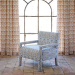 Square Chair in Marmar Marigold and Natesh Sand - 30984397946926