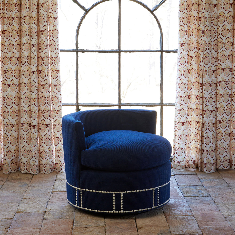 Custom Round Swivel Chair