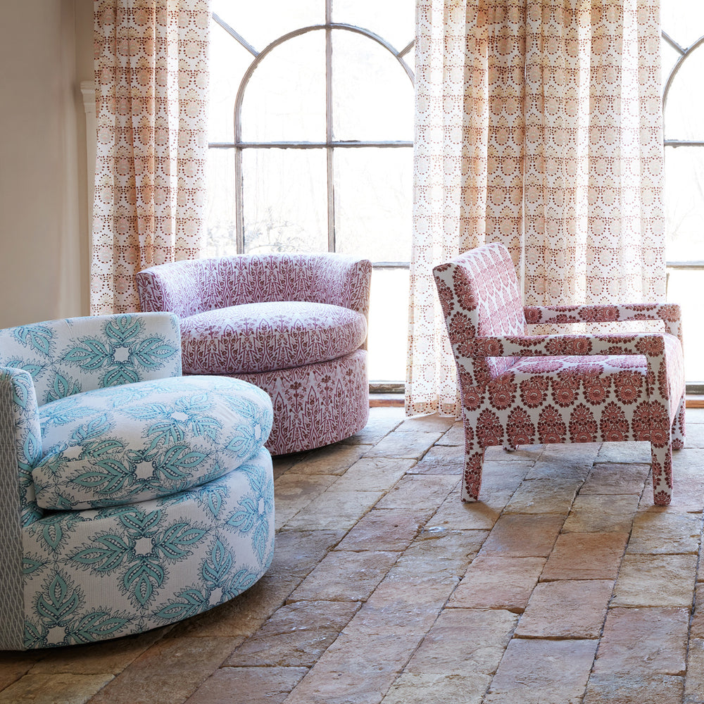 Custom Round Swivel Chair