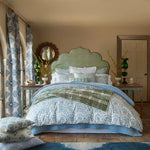 Velvet Light Indigo Sham - 32443825324078