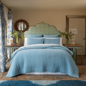 Velvet Light Indigo Quilt