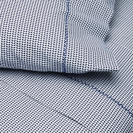 Cinde Indigo Organic Sheet Set