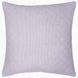A Nandi Lavender Quilt pillow with a quilted pattern made of cotton, by John Robshaw.