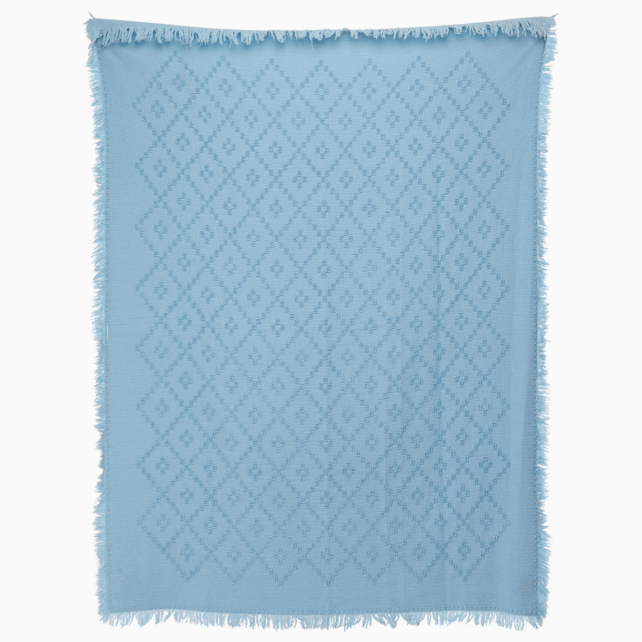 Tej Light Indigo Throw