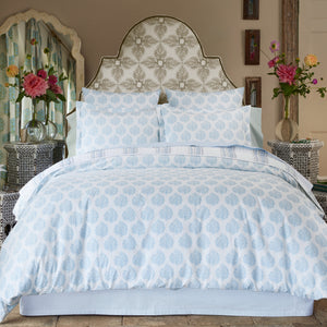 Mali Light Indigo Organic Duvet