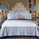 Aashna Azure Coverlet