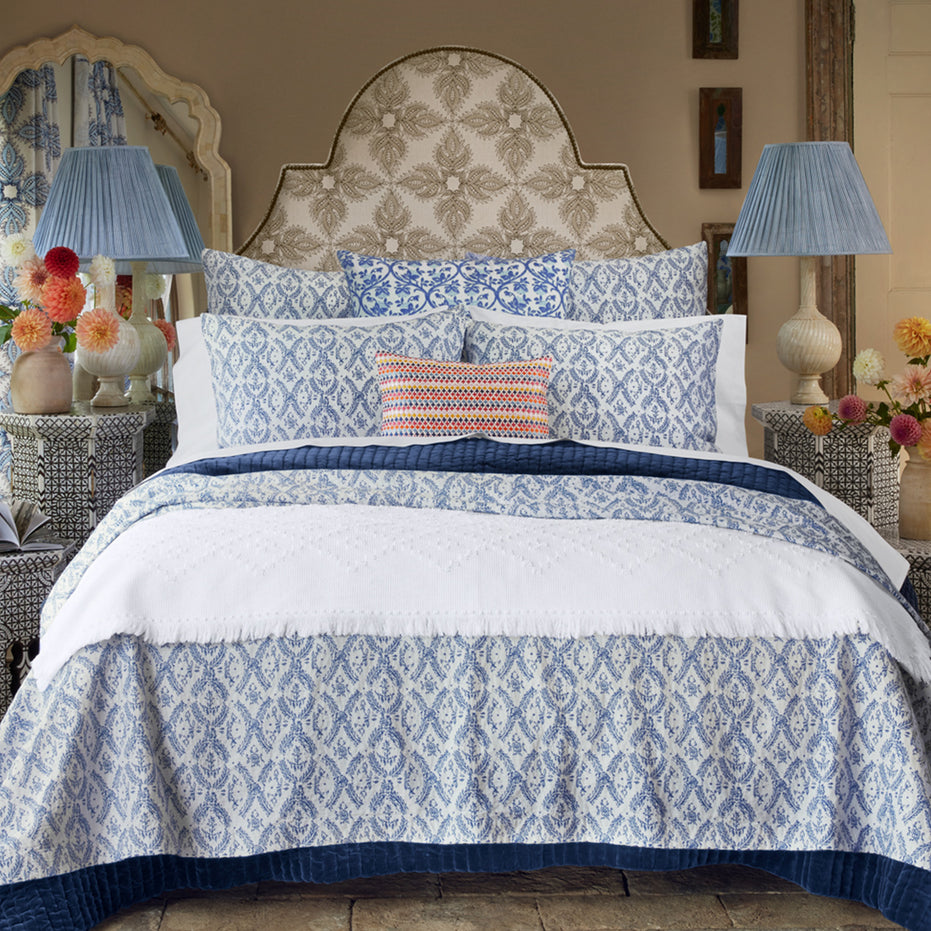 Aashna Azure Coverlet