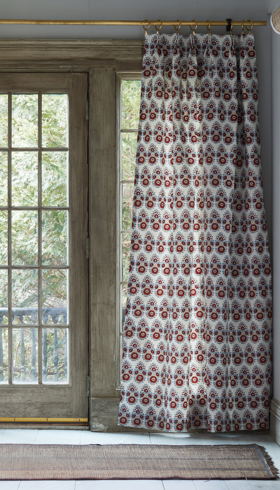 Lanka Coral Fabric