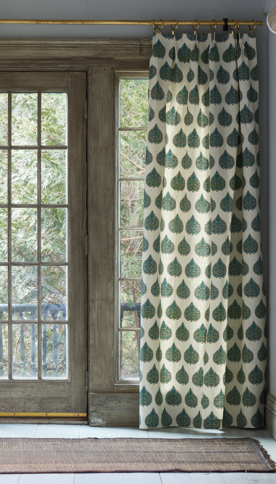 Ratana Peacock Fabric