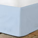 Cinde Light Indigo Organic Bed Skirt