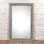 Arohi Bone Inlay Mirror - 32783991865390