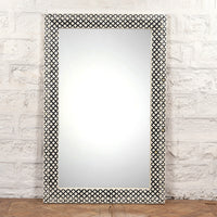 Arohi Bone Inlay Mirror - High Quality Image of 