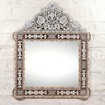 Ila Bone Inlay Mirror - 32785930256430