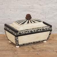 Lakshmi Bone Inlay Box - High Quality Image of 