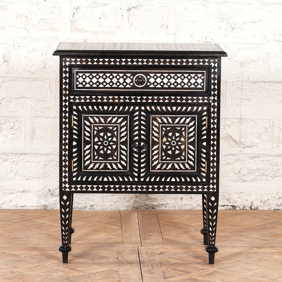 Ahan Bone Inlay Cabinet
