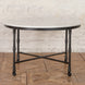 Neel Marble and Iron Table