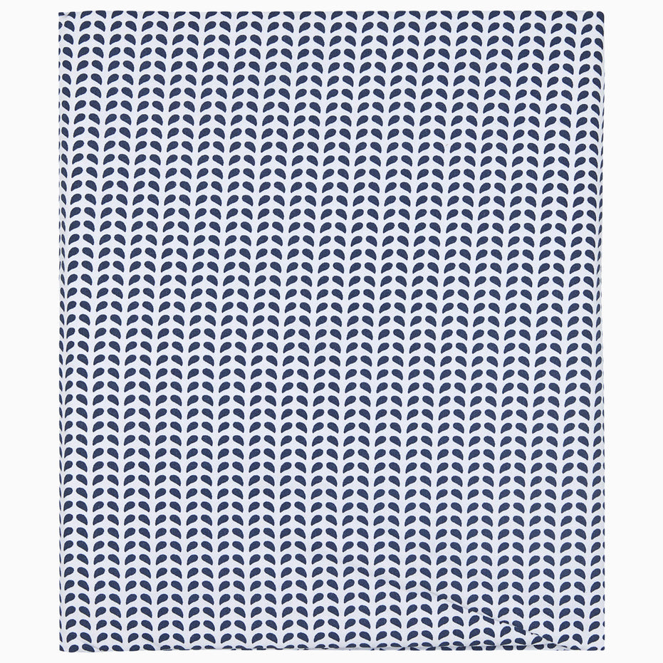 Cinde Indigo Organic Bed Skirt
