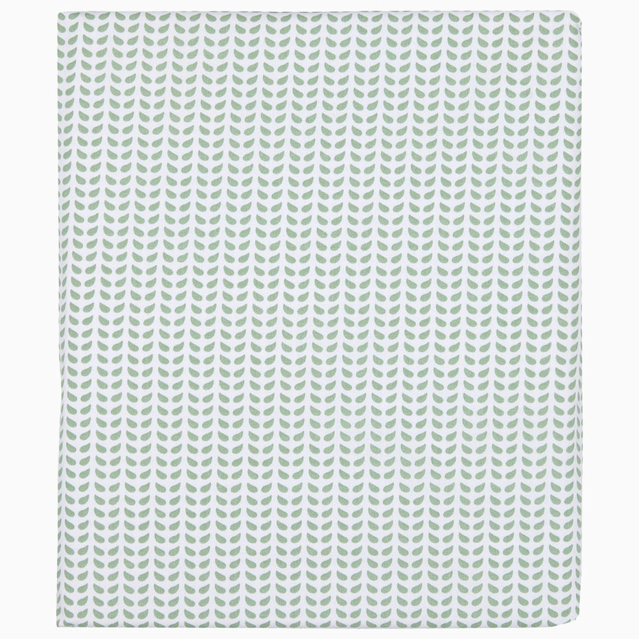 Cinde Sage Organic Bed Skirt