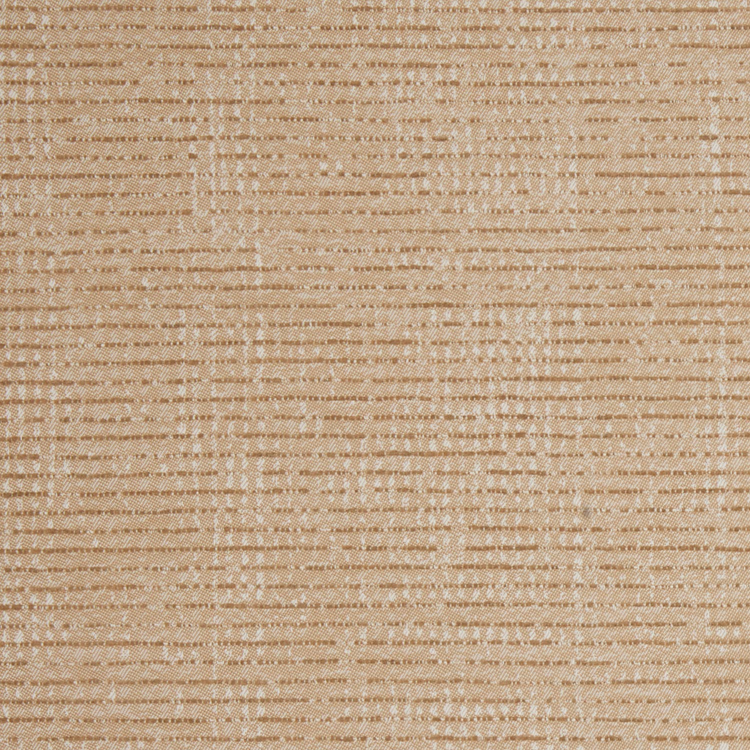 A close up image of John Robshaw's Bijal Sand Performance Fabric, a beige textured fabric suitable for indoor and outdoor use, made in partnership with Sunbrella.