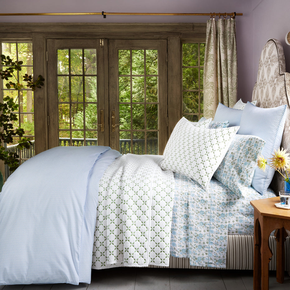 Cinde Light Indigo Organic Duvet