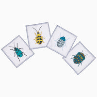 Bug Cocktail Napkins (Set of 4) - High Quality Image of 