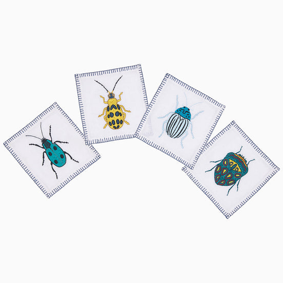 Bug Cocktail Napkins (Set of 4)