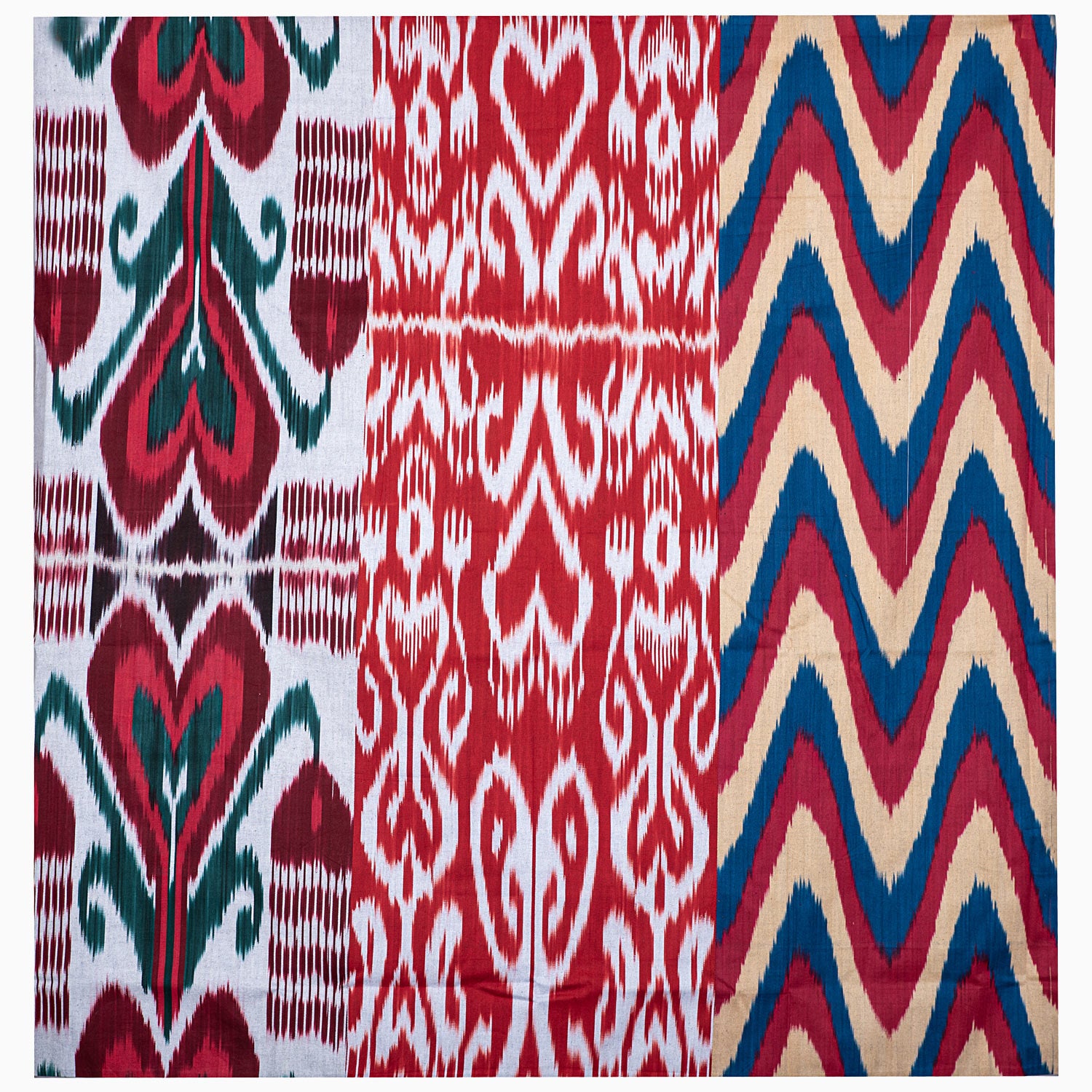 Fluttering Blossoms Medium Ikat Tapestry