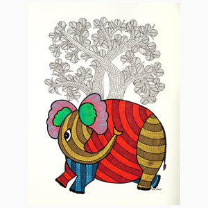 Striped Elephant