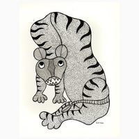 Folded Tiger - High Quality Image of 