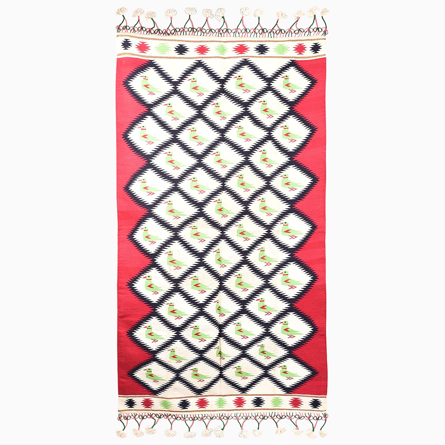 Parakeet Mosaic Rug