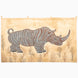 Rhino Abstract Tapestry