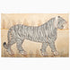 Right White Tiger Tapestry