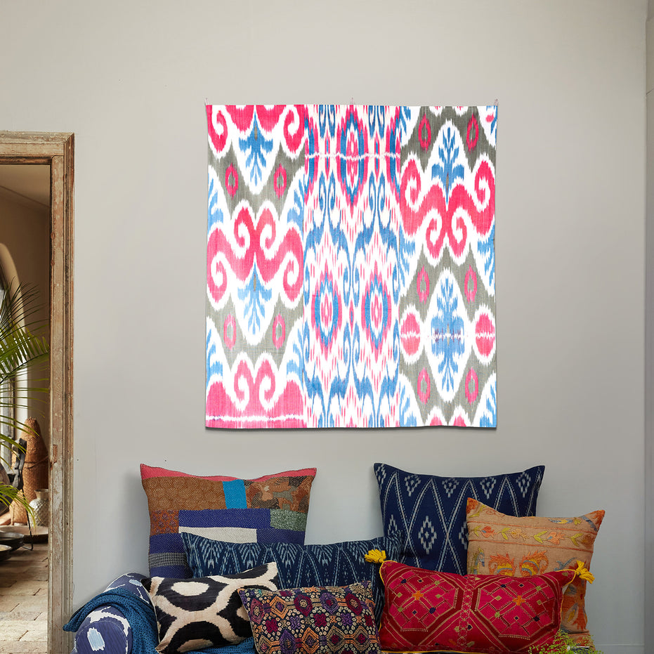 Back Inside That Moment Medium Ikat Tapestry