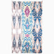 Color Made Indeterminate By Moonlight Large Ikat Tapestry