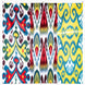 Larking About Together Medium Ikat Tapestry