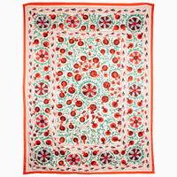 Busy Garden Suzani Blanket - High Quality Image of 