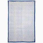 Soft Blues Make The Day Suzani Blanket - 31049627926574